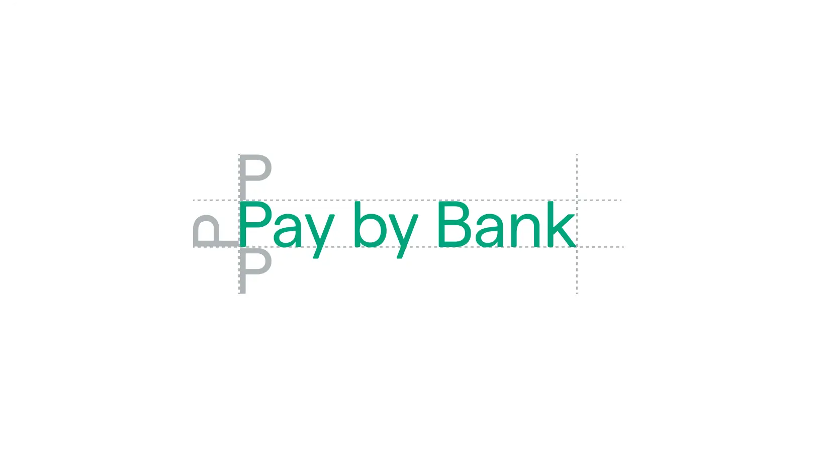 Pay by Bank logo clear space guidance