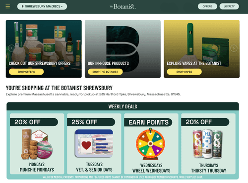 The Botanist’s redesigned storefront by Puf Creativ