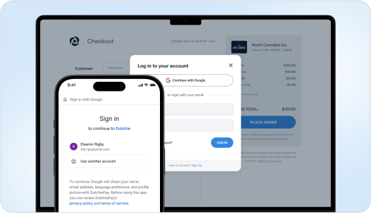 Social sign-on at checkout